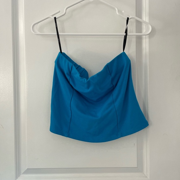 🔥3/$15 Forever 21 | Blue Tube Top - Picture 3 of 6